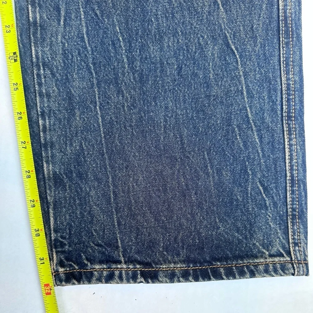 Guess Men's Dark Blue Carpenter Relaxed Jeans